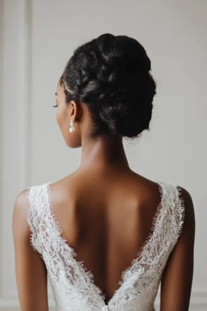Textured High Bun