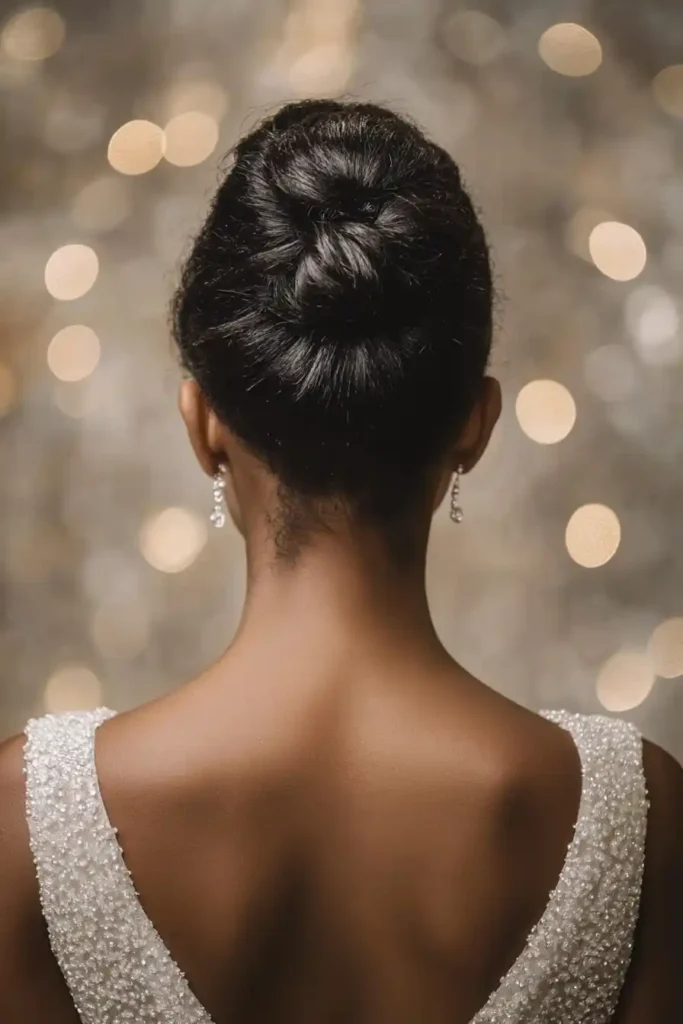 Textured High Bun