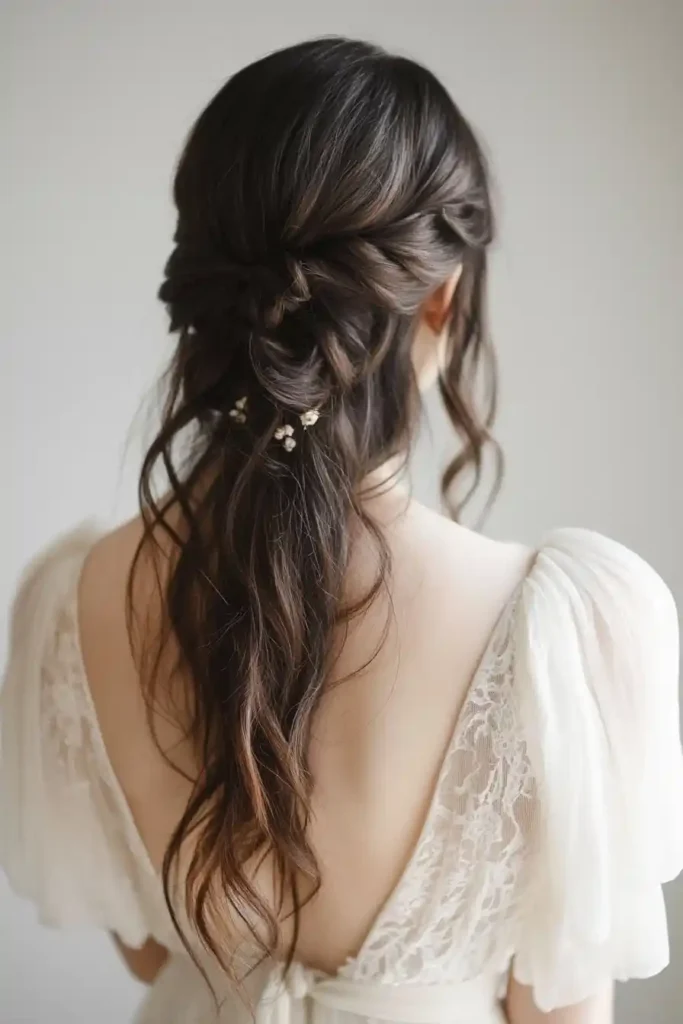 Romantic Half-Up, Half-Down