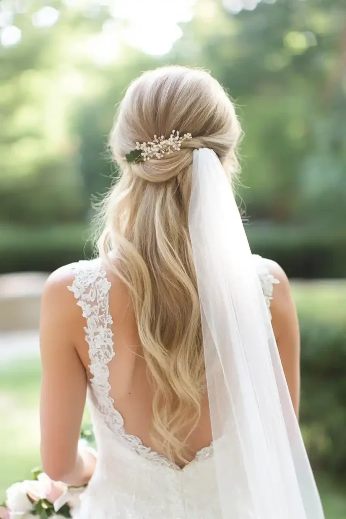 Romantic Half-Up, Half-Down