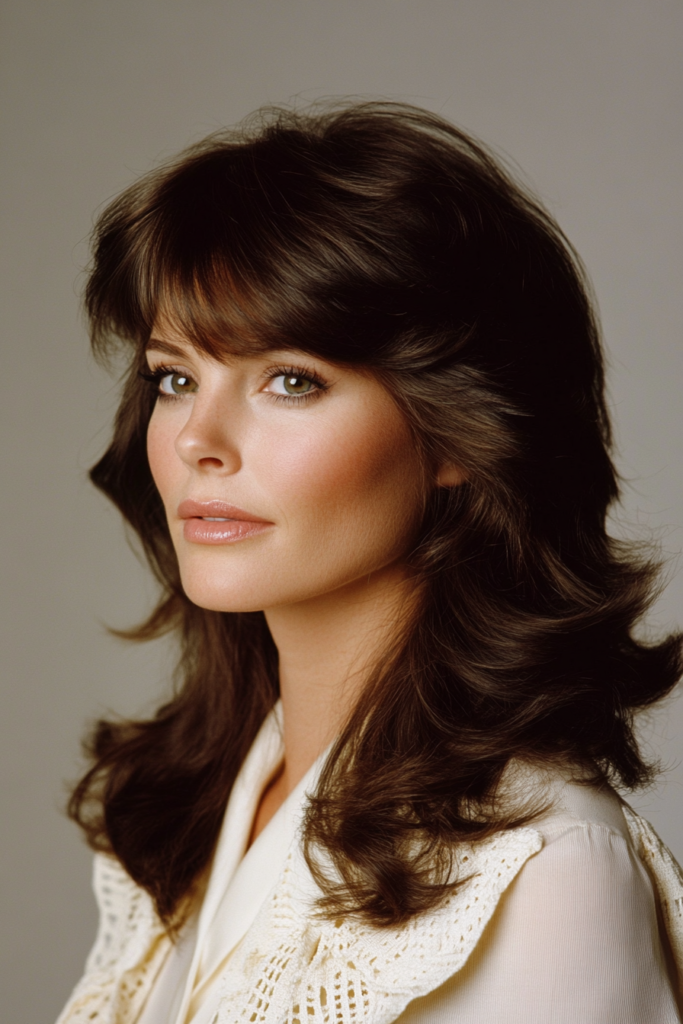 Shoulder-Length Hair with Feathered Ends