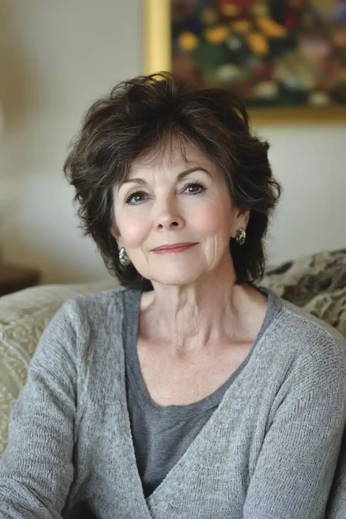 Soft, Layered Cut with Medium-Length Hair