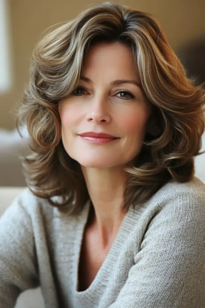 The Soft Curly Bob